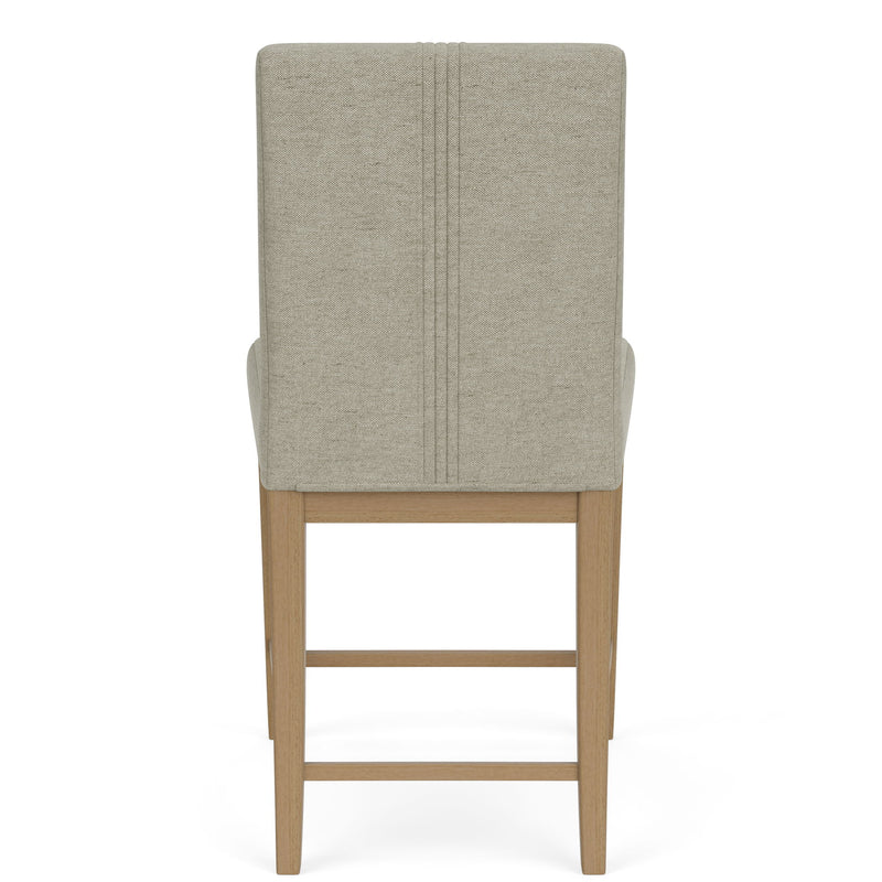 Davie - Counter Height Chair (Set of 2) - Light Brown