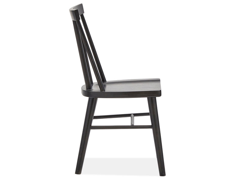 Lindon - Dark Dining Side Chair (Set of 2) - Dark Brown
