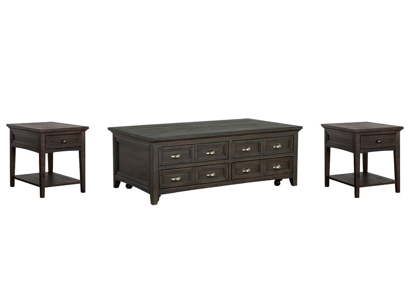 Westley Falls - Lift Top Storage Cocktail Table Set