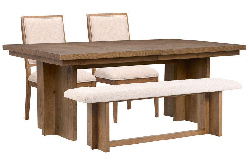 Marcel - Extendable Trestle Dining Table Set