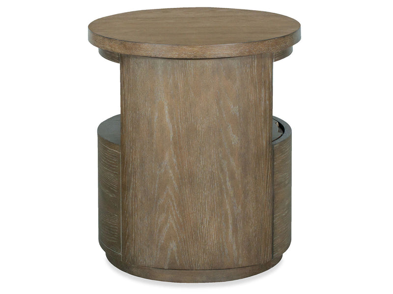 Bosley - Round End Table - Porpoise