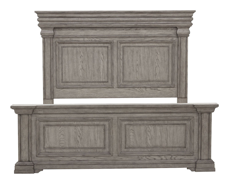 Madison Ridge - Panel Bed - Heritage Taupe