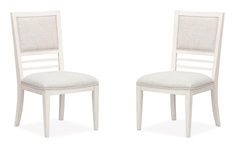 Echo Isles - Upholstered Side Chair (Set of 2) - Sea Pearl And Driftwood