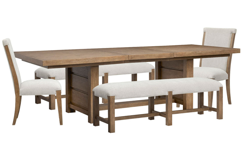 Plum Creek - Trestle Dining Table Set