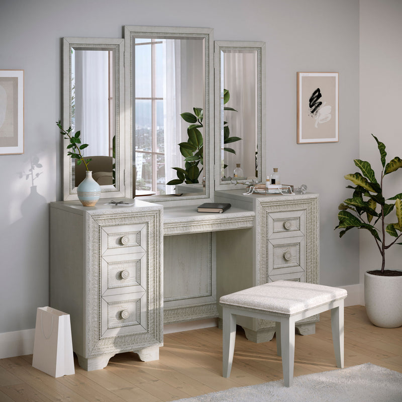 Camila - Vanity Mirror - Creamy White