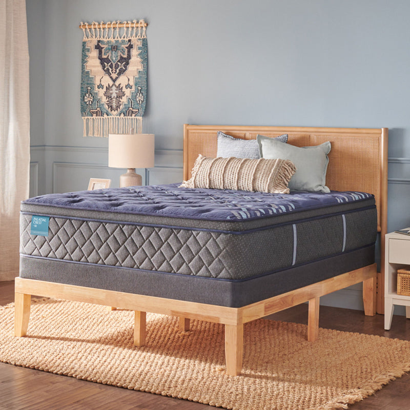 Palatial Crest - Pura Vida Soft Euro Pillow Top Mattress