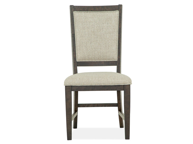 Westley Falls - Step Up Side Chair With Upholstered Seat & Back (Set of 2) - Graphite