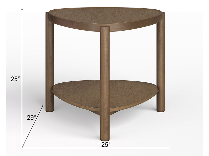 Hadleigh - Shaped Accent End Table