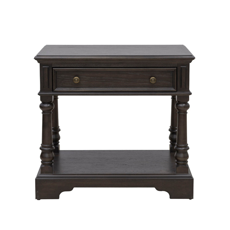 Hickory Creek - Bachelor's Chest With Storage Drawer - Brown