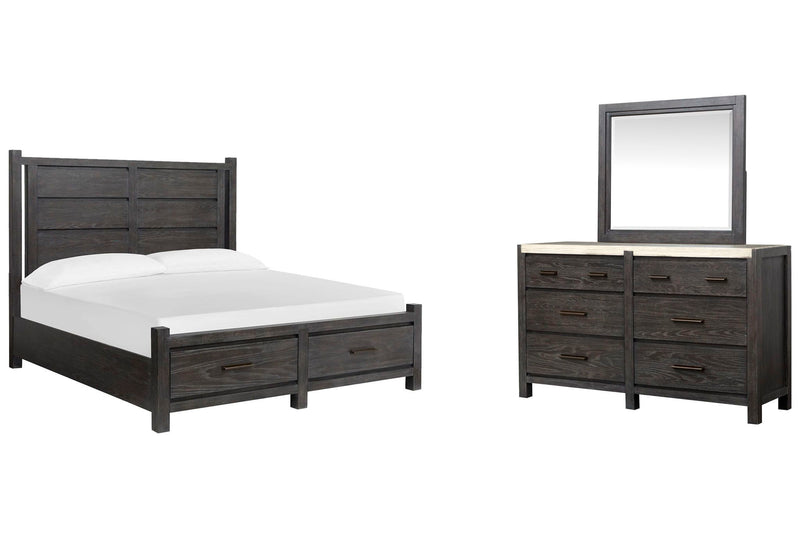 Plum Creek - Panel Storage Bedroom Set