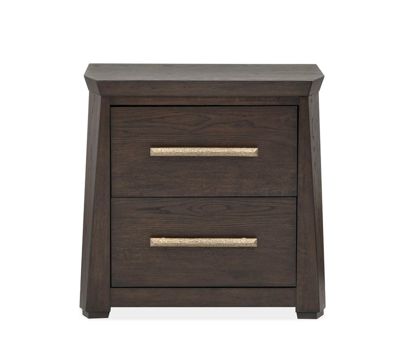 Tauren - Drawer Nightstand - Coffee Bean