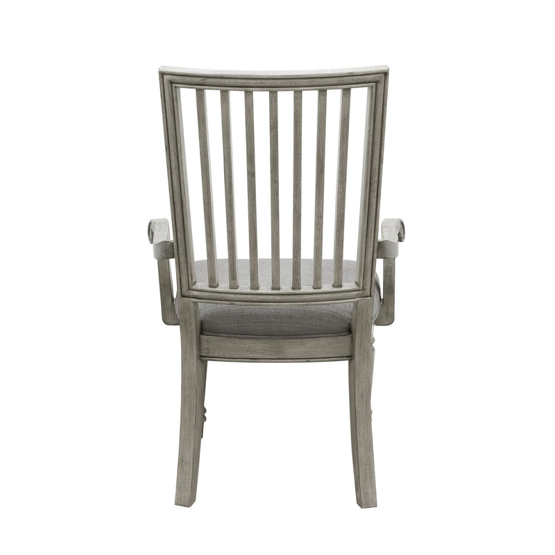 Madison Ridge - Arm Chair (Set of 2) - Buff Gray