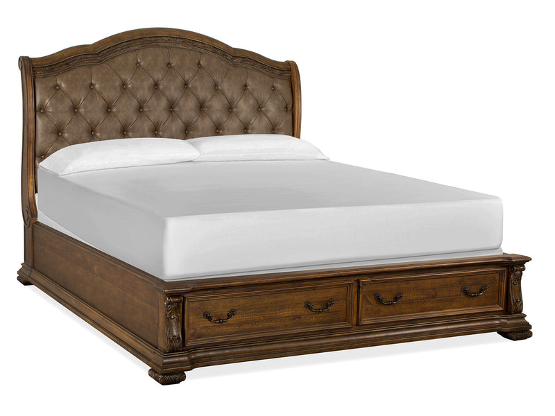 Durango - Upholstered Sleigh Storage Bedroom Set