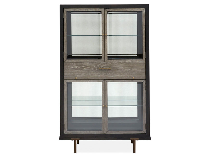 Ryker - Display Cabinet - Homestead Brown