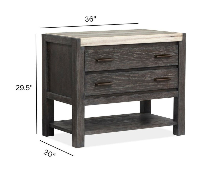 Plum Creek - Open Nightstand