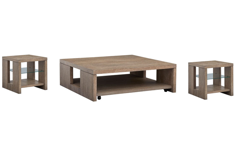 Conway - Square Cocktail Table Set