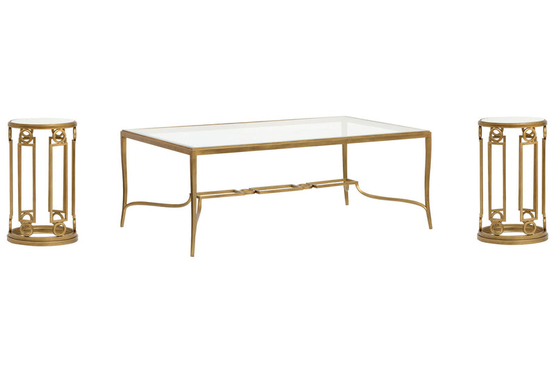Lorena - Rectangular Cocktail Table Set