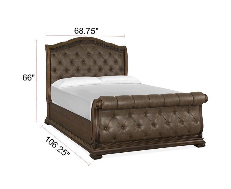 Durango - Upholstered Sleigh Bed