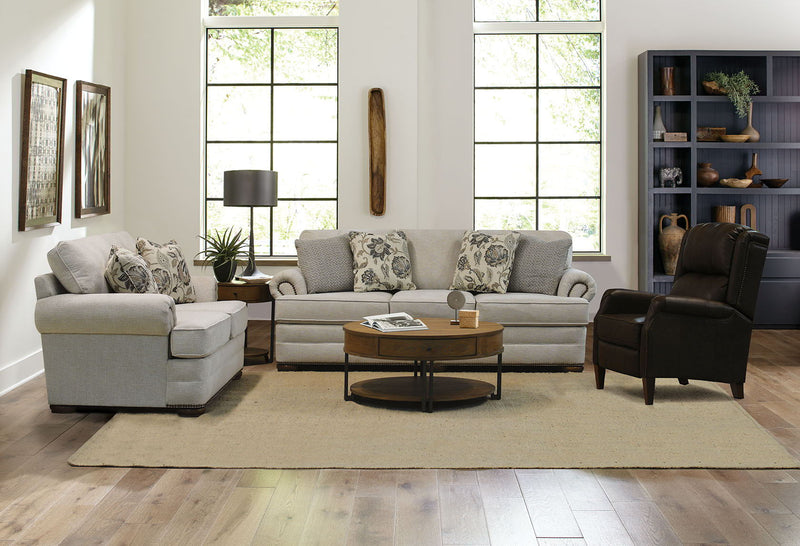 Knox - Loveseat With Nails