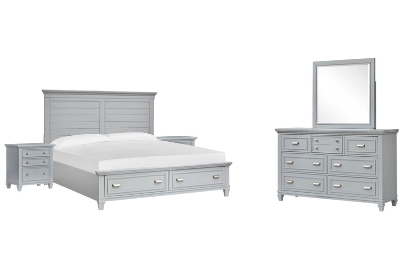 Charleston - Panel Storage Bedroom Set