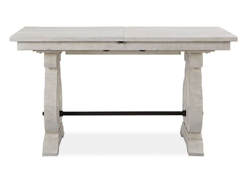 Bronwyn - Rectangular Counter Dining Table - Alabaster