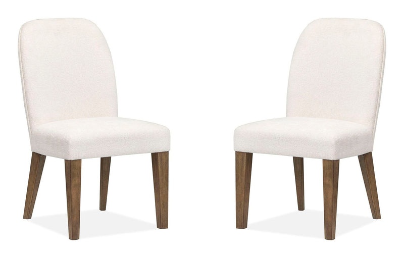 Westbourne - Upholstered Host Chair (Set of 2) - Dark Umber