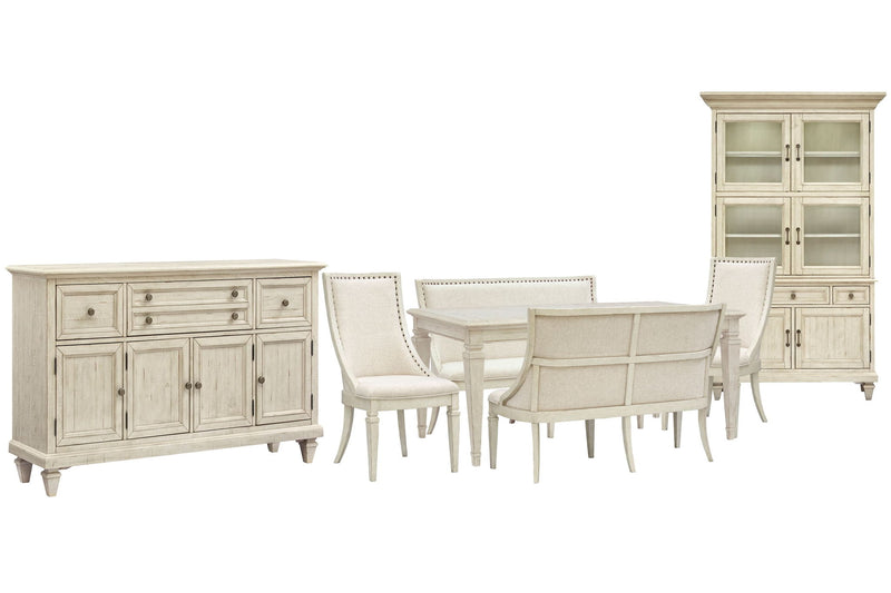 Newport - 7 Piece Extendable Rectangular Dining Table Set