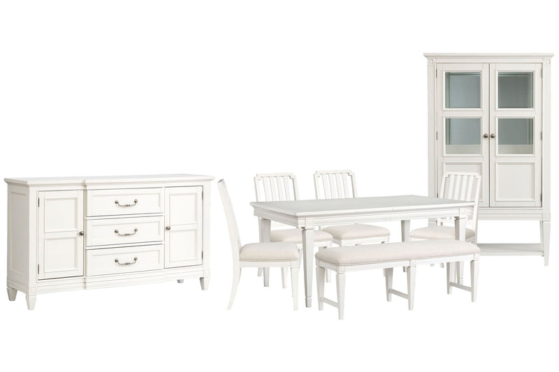 Willowbrook - Extendable Rectangular Dining Table Set