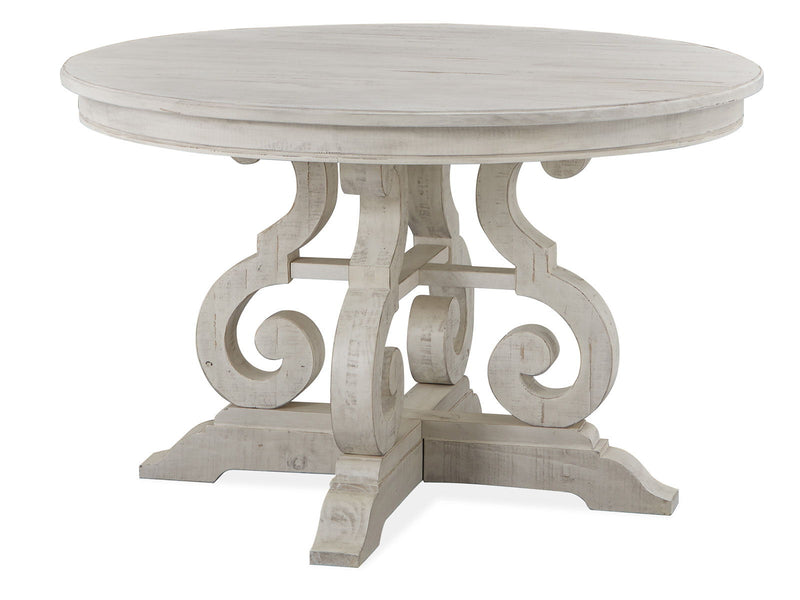 Bronwyn - 48" Round Dining Table - Alabaster