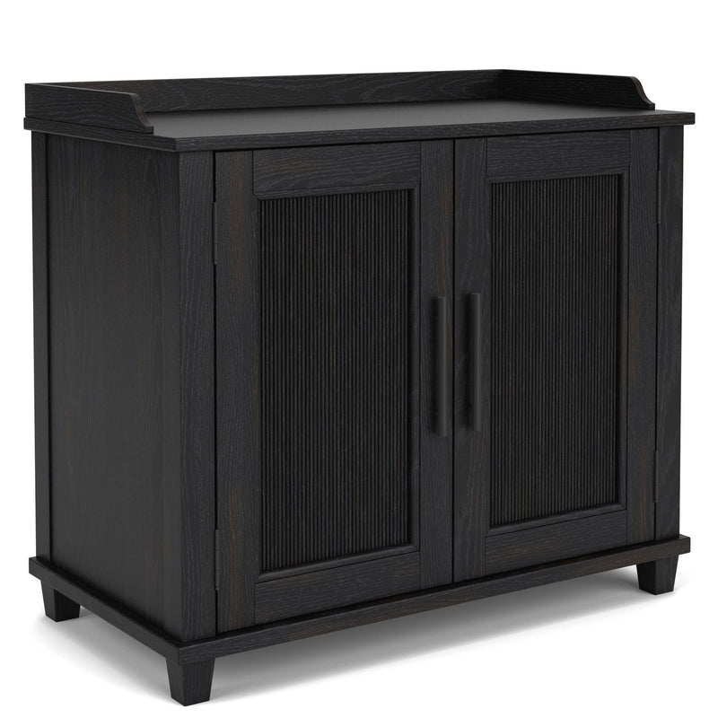 Calhoun - Bachelors Chest - Ebony Whiskey Oak