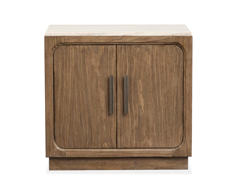 Westbourne - Door Nightstand - Dark Umber