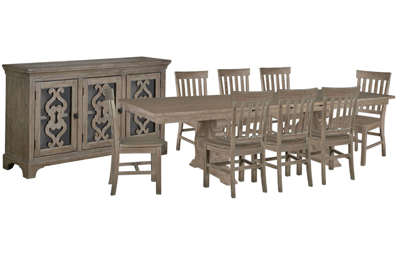 Tinley Park - Extendable Rectangular Dining Table Set