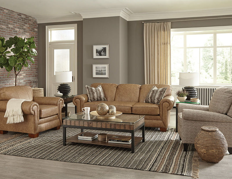 Monroe - Leather Sofa
