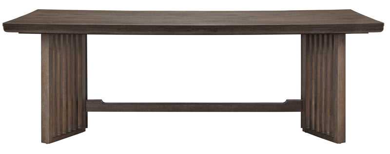 Kavanaugh - Trestle Dining Table - Weathered Kona Brown