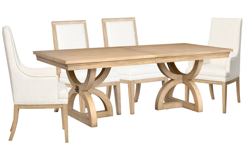 Coventry - Extendable Trestle Dining Table Set