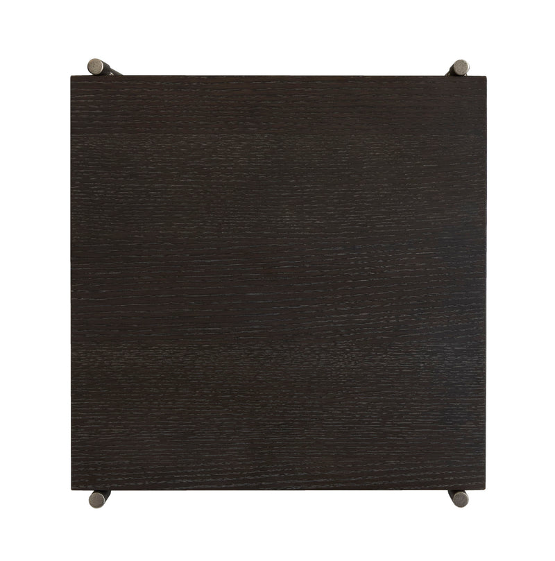 Spencer - Rectangular Accent Table - Dark Briarsmoke