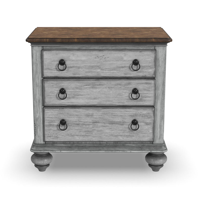 Plymouth - Nightstand - Gray