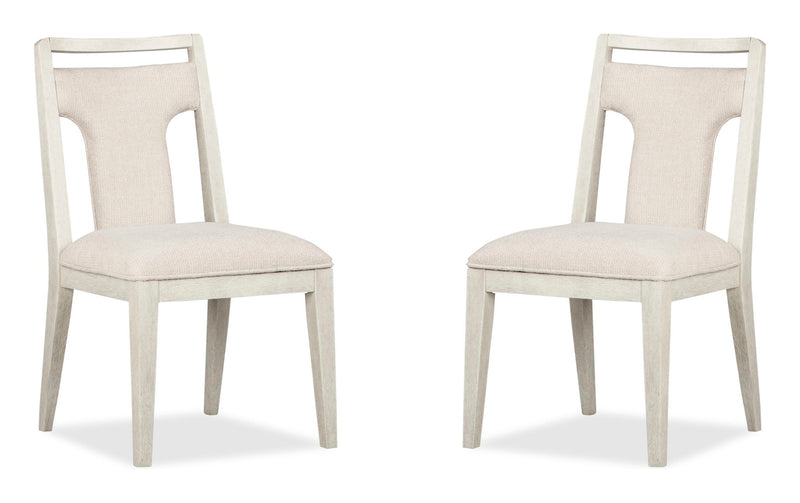 Lorelei - Upholstered Side Chair (Set of 2) - Misty Cloud