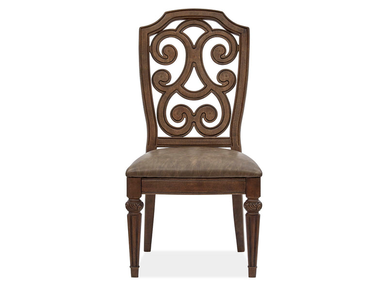 Durango - Wood Dining Side Chair With Upholstered Seat (Set of 2) - Willadeene Brown