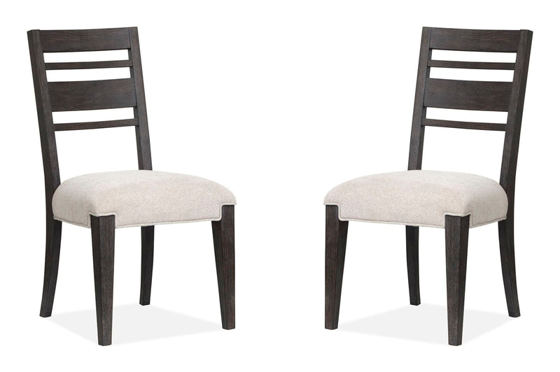 Plum Creek - Upholstered Side Chair With Wood Back (Set of 2)