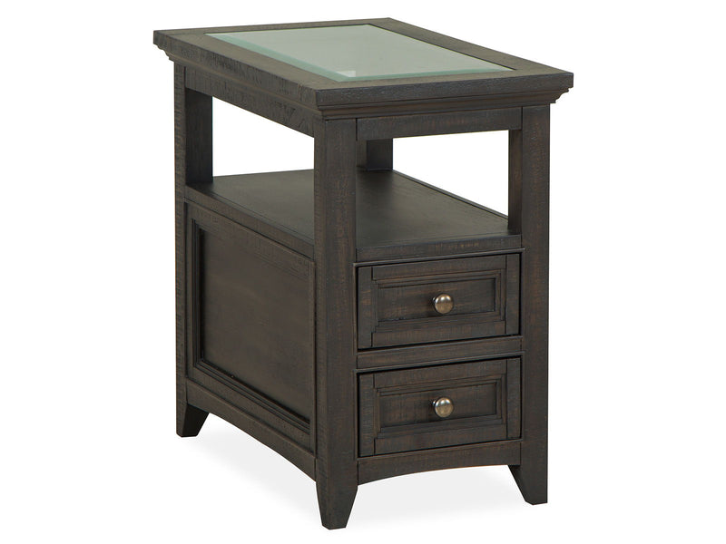 Westley Falls - Chairside End Table - Graphite