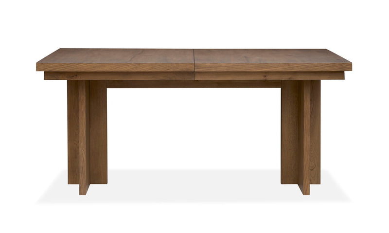 Marcel - Extendable Trestle Dining Table - Harvest Brown