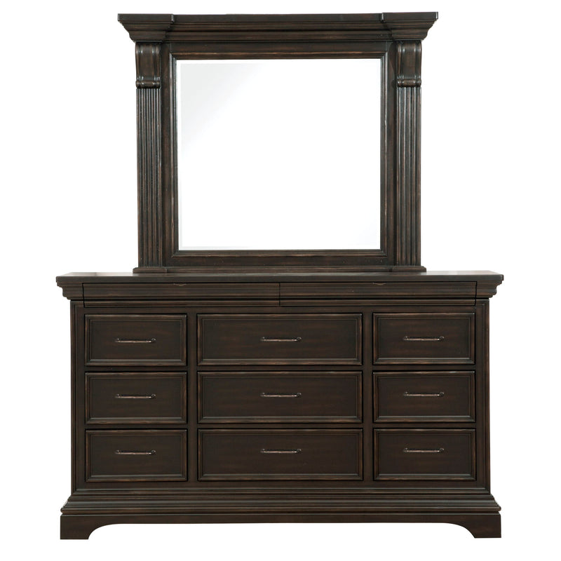 Caldwell - Mirror - Dark Wood