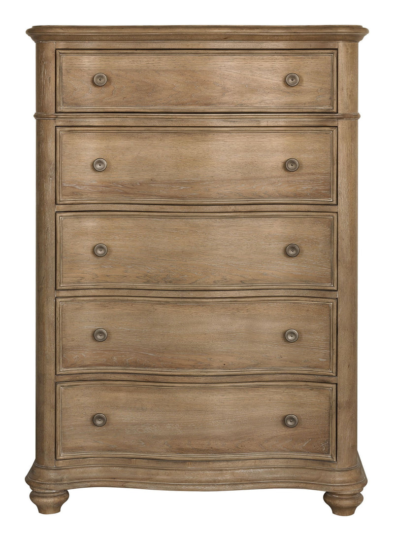 Weston Hills - 5 Drawer Chest - Flax Seed