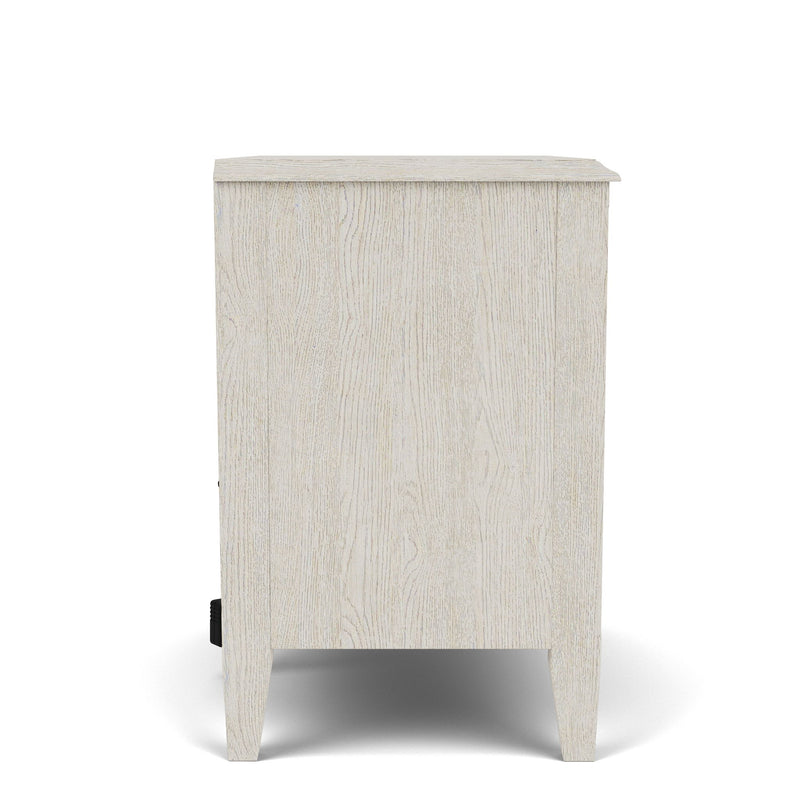 Carmella - Three Drawer Nightstand - Pebble Oak