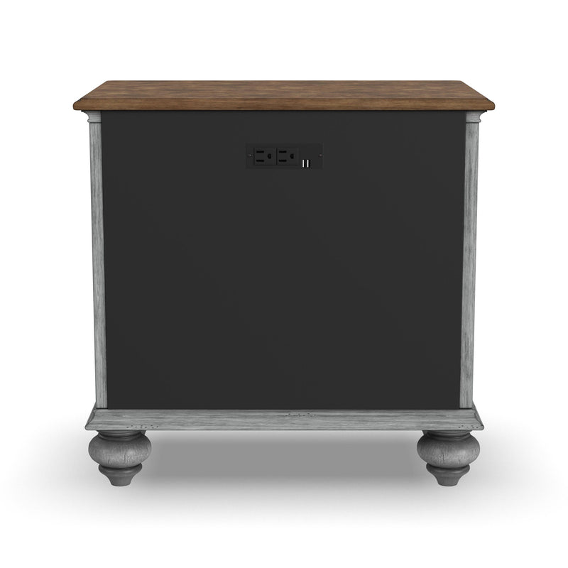 Plymouth - Nightstand - Gray
