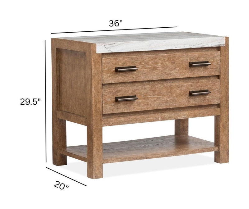 Plum Creek - Open Nightstand