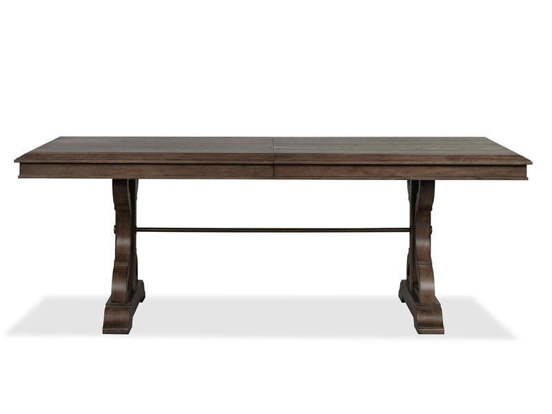 Jubilee - Extendable Trestle Dining Table - Brown