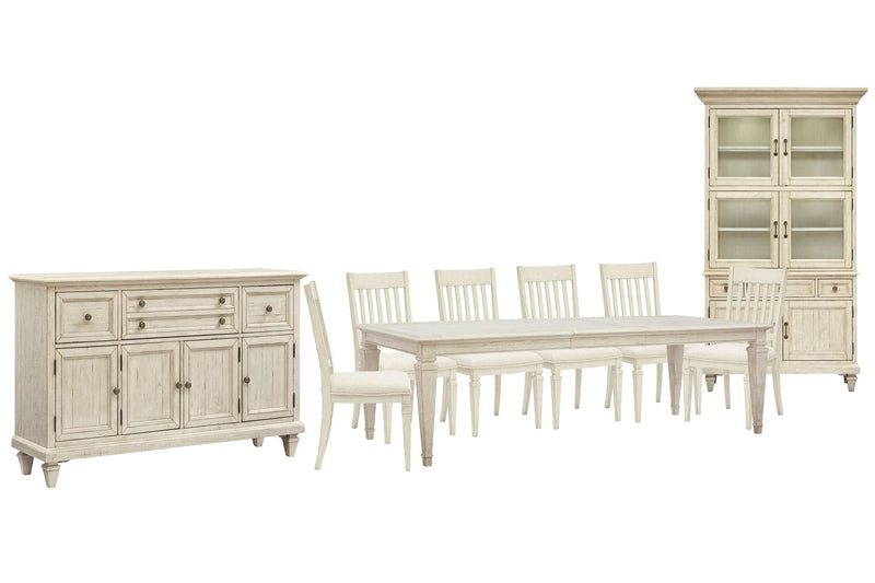 Newport - 9 Piece Extendable Rectangular Dining Table Set