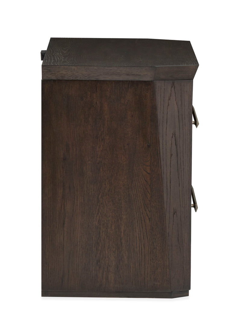Tauren - Drawer Nightstand - Coffee Bean